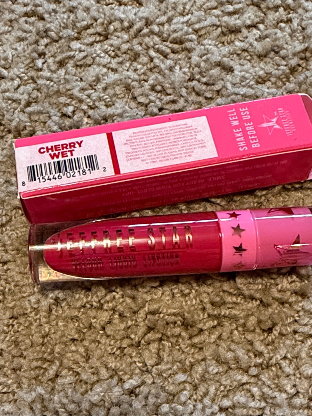 Jeffree Star Cherry Wet Velour Liquid Lipstick